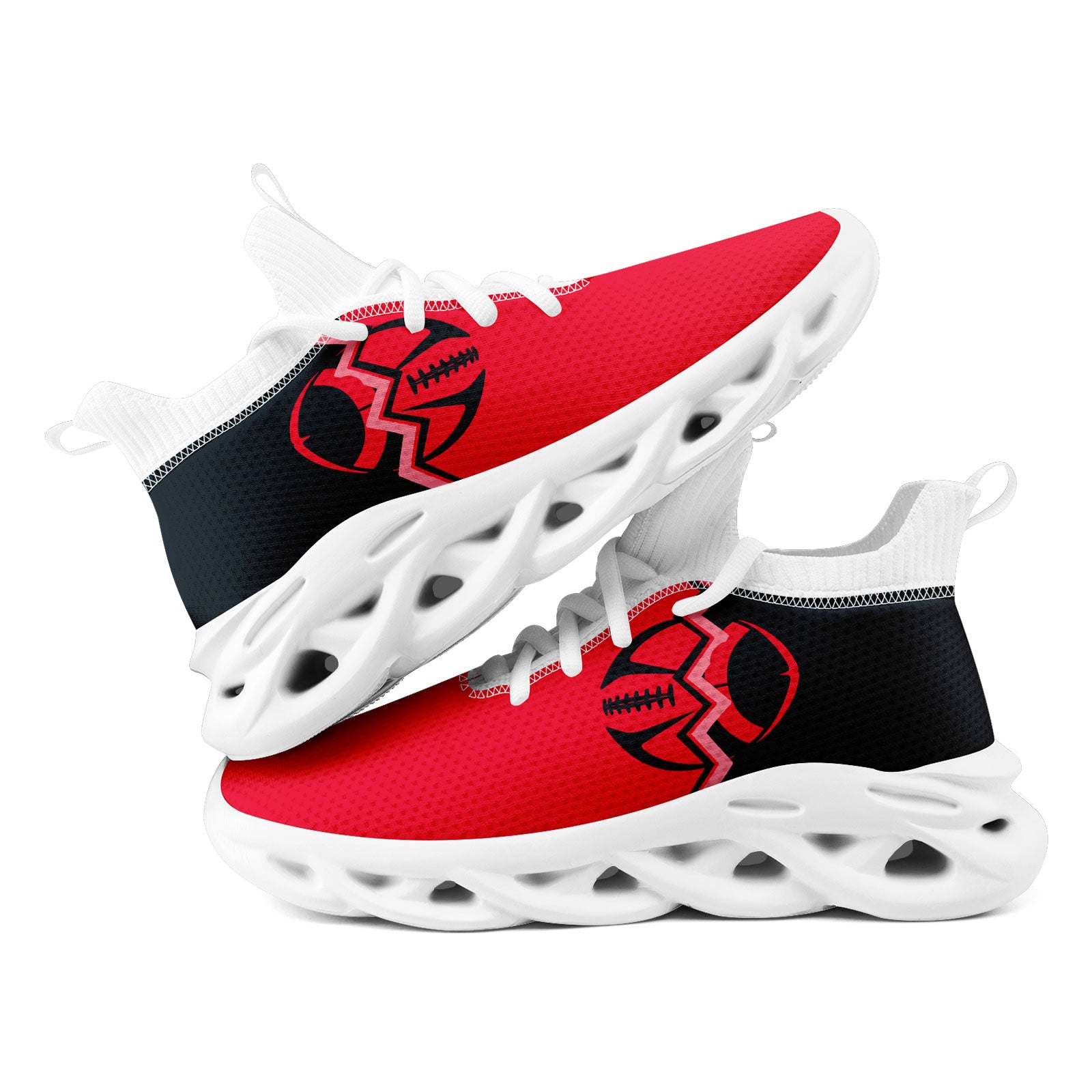Custom Dark Gray & Red Texas MaxSoul Shoes and Hat Combo - Personalized Matching Set for Men & Women - Perfect for Rodeo, Country Music Festivals, and Western Style Outfits