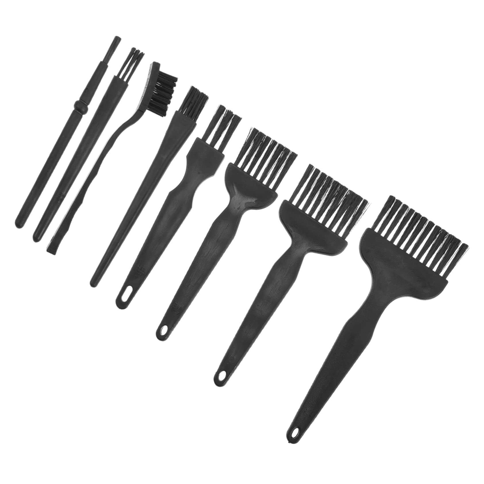 NOLITOY 8-Piece Shaver Cleaning Brush Set for Men - Electric Razor & Hair Clipper Cleaning Tool with Replacement Brush Heads - Perfect for Grooming, Beard Trimming & Personal Care Routine