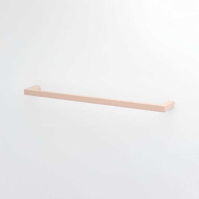 Castella Dune D Pull Handle in Dusty Rose - Elegant Cabinet & Drawer Hardware for Home & Office Decor