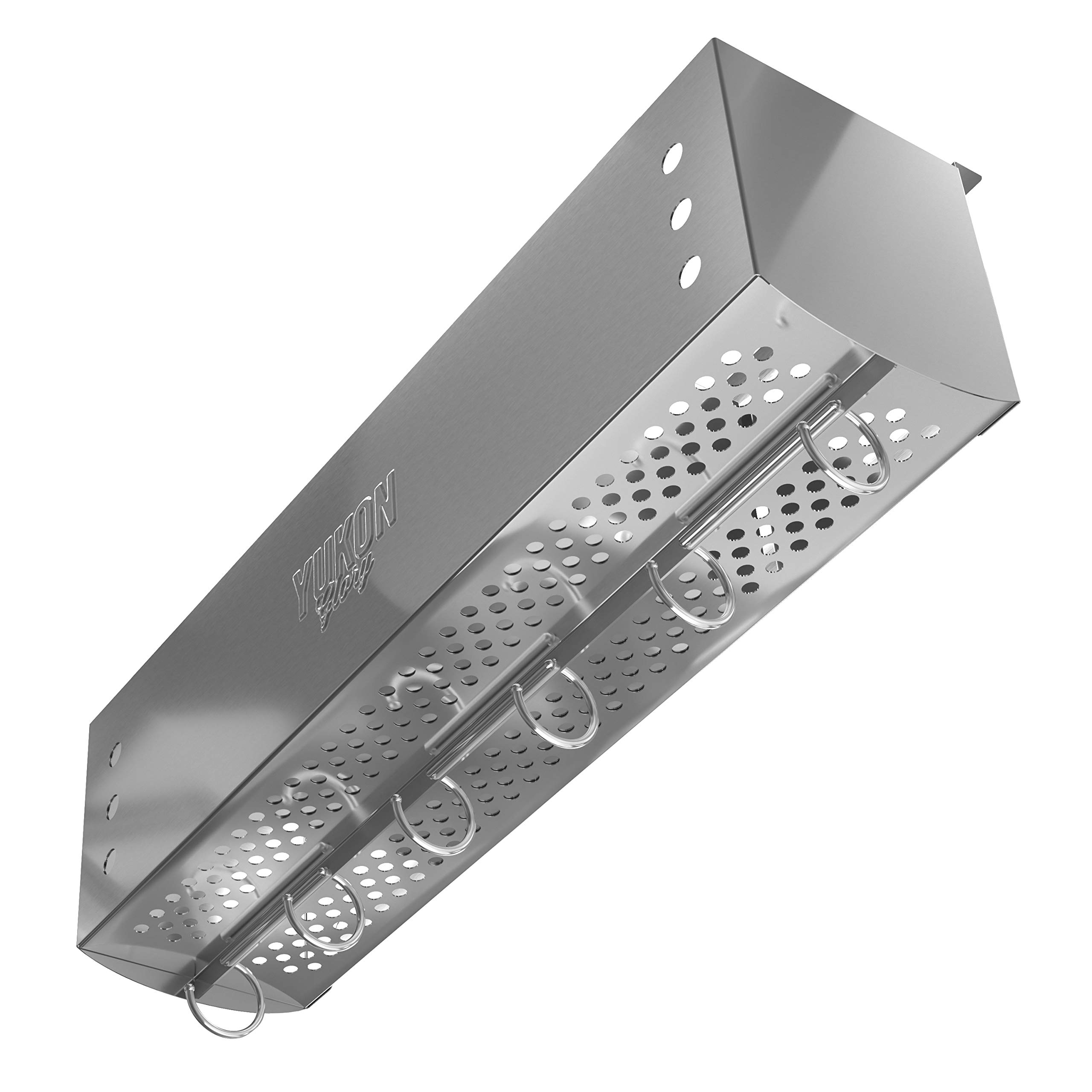 Yukon Glory Stainless Steel Griddle Caddy for Blackstone 28-36 Inch Griddles | Space Saving Storage Solution | Original Authentic Design | Perfect for Outdoor Cooking, Camping & Backyard BBQs