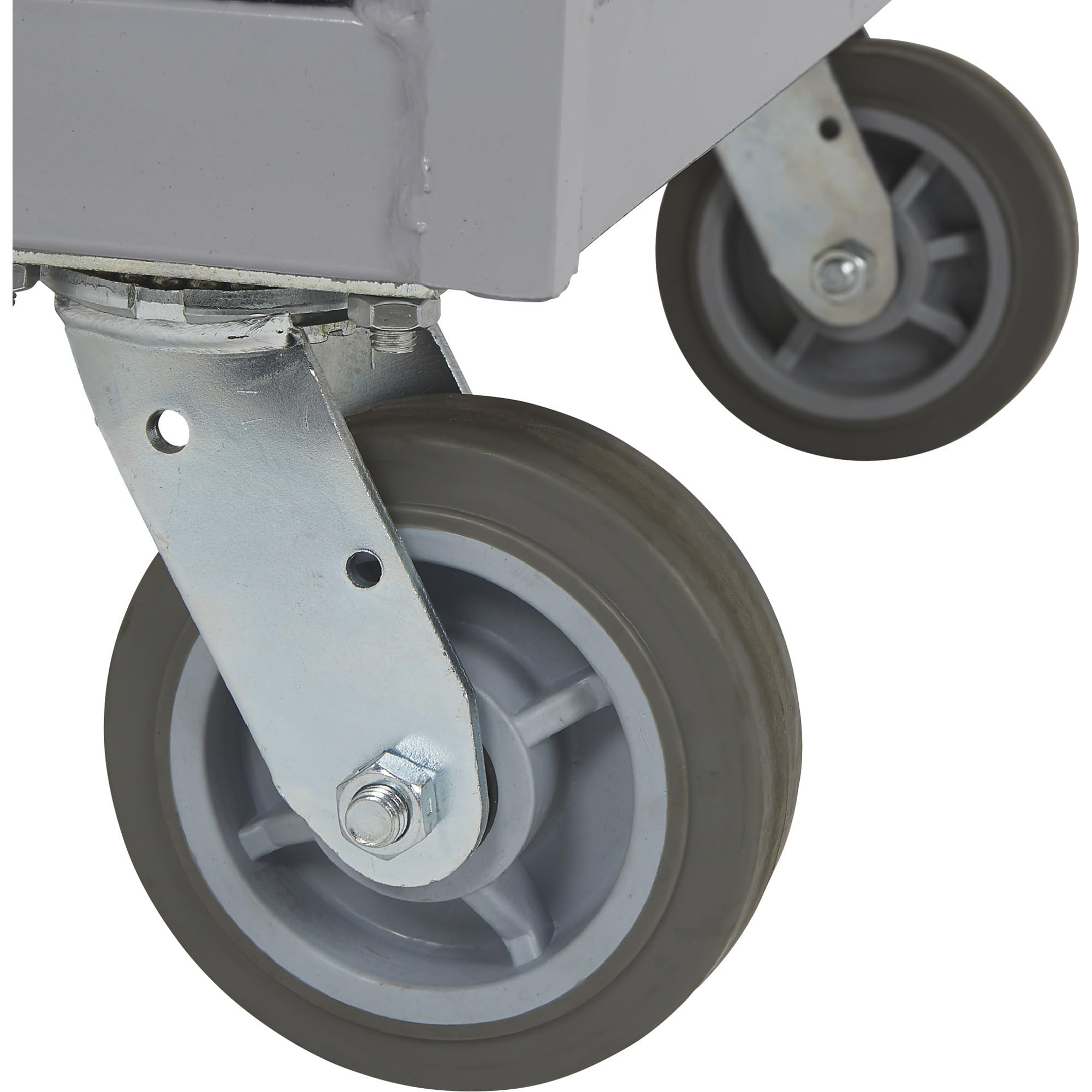 Strongway Heavy-Duty 4-Wheel Utility Cart with Carpeted Deck - 1600 lb Capacity - Perfect for Warehouse, Garage & Home Moving