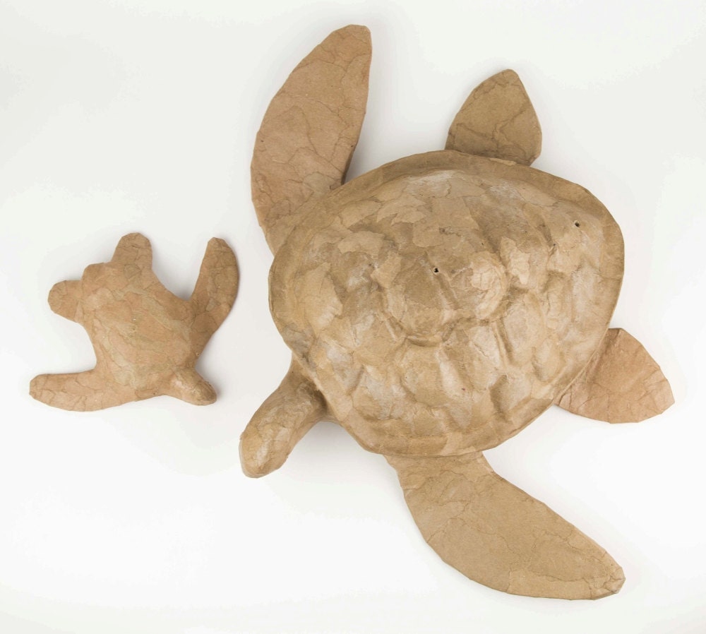 Eco-Friendly Biodegradable Paper Turtle Water Burial Urn for Pet Ashes - Perfect for Sea, Lake, or River Memorial Ceremonies