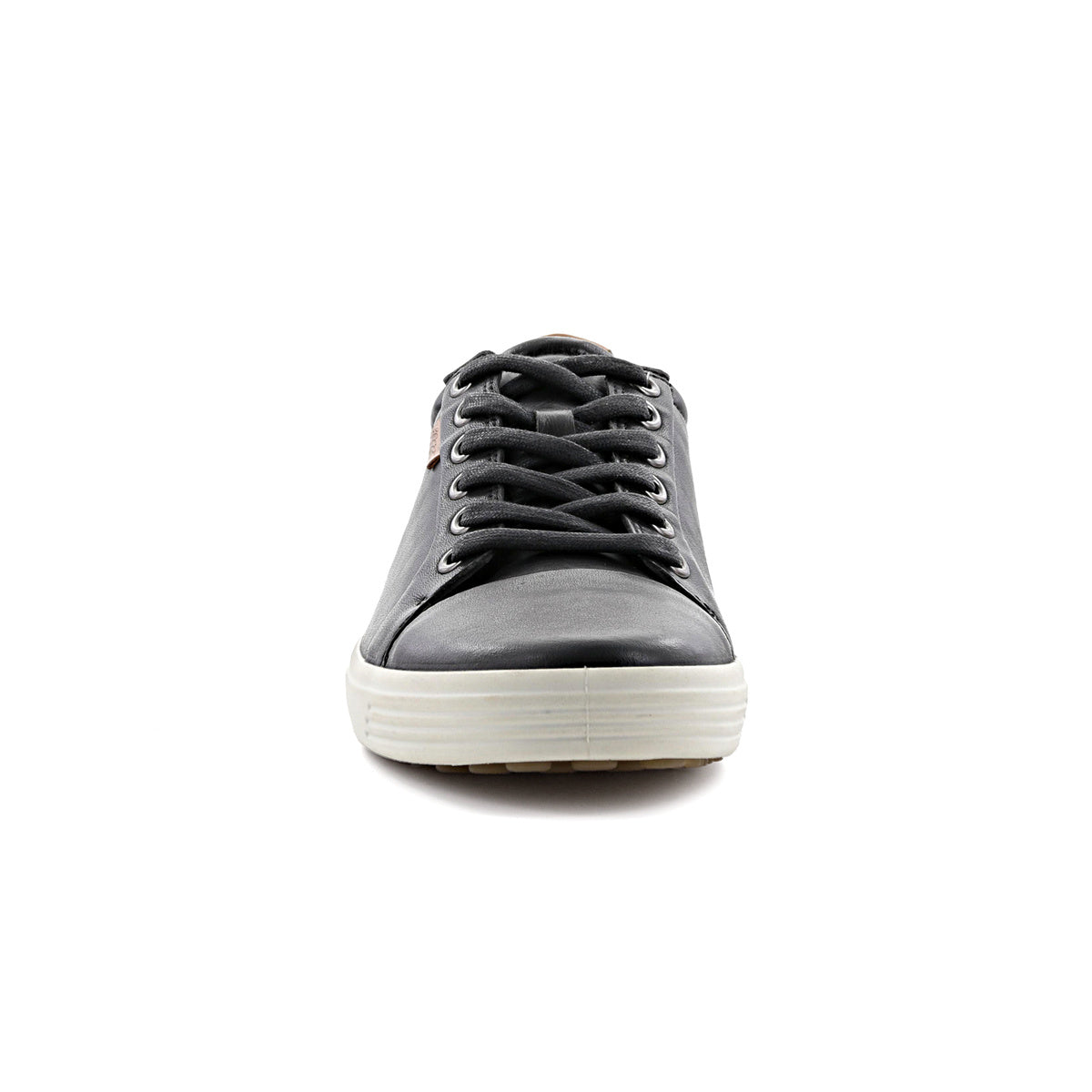 ECCO Women's Soft 7 Leather Sneakers - Black Droid | Comfortable Walking Shoes for Women | Perfect for Work, Travel & Everyday Wear