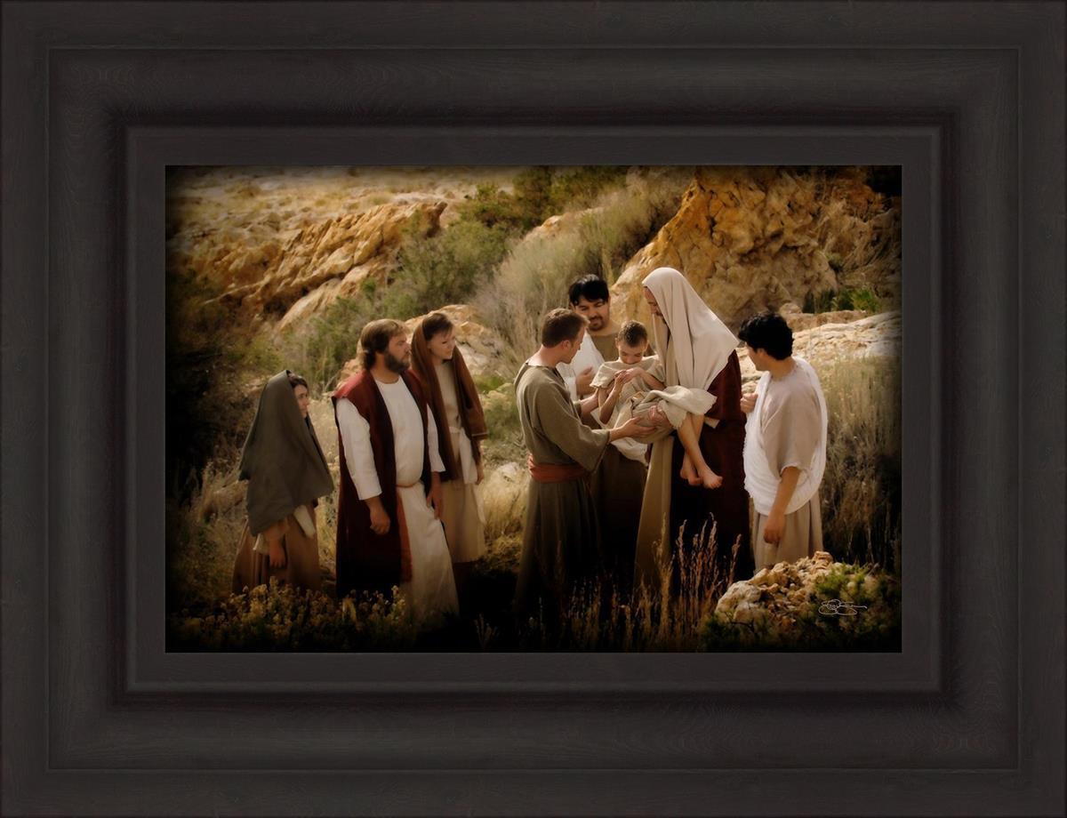 Help Thou Mine Unbelief - Inspirational Christian Wall Art for Home & Office Decor | Perfect for Church, Prayer Room & Gift Giving