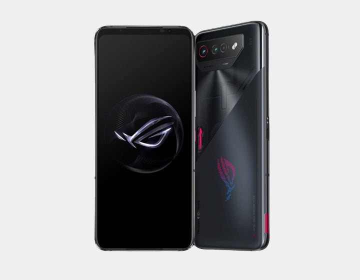 ASUS ROG Phone 7 AI2205 5G Gaming Smartphone - 512GB ROM 16GB RAM, Dual SIM GSM Unlocked (Black) - Ultimate Mobile Gaming Performance for Esports & Streaming