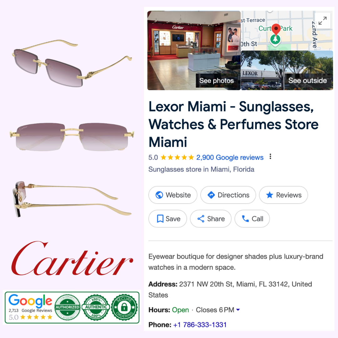 Cartier CT0505S 004 58mm Luxury Sunglasses for Men & Women - UV Protection Polarized Lenses - Fashion Statement for Beach, Driving & Outdoor Activities