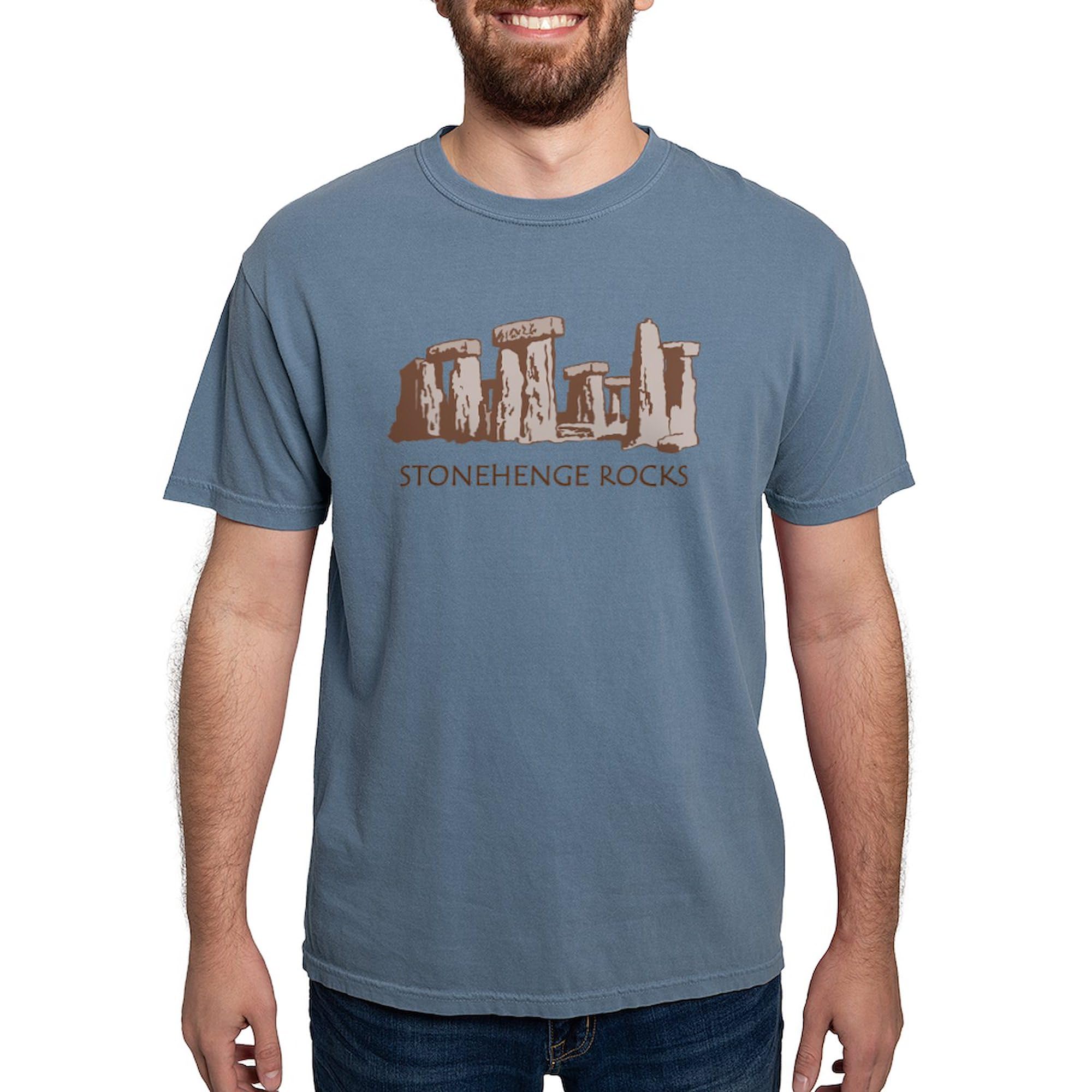 Stonehenge Rocks RD T-Shirt for Men - Comfort Colors® Premium Cotton Tee - Casual Wear, Travel & Gift Ideas