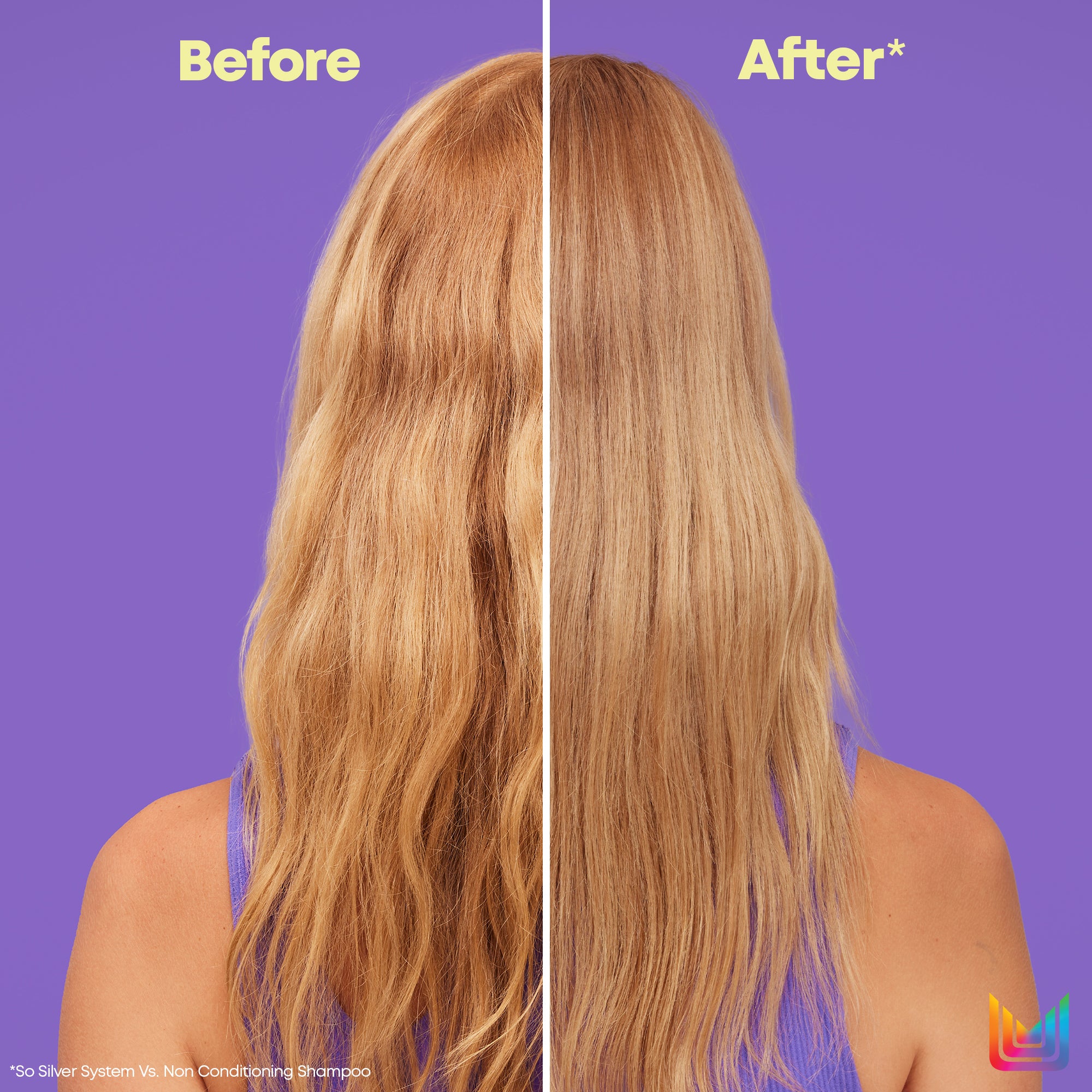 Matrix Total Results So Silver Conditioner 300ml - Purple Toning & Color Care for Blonde, Silver & Gray Hair - Perfect for Salon & Home Use