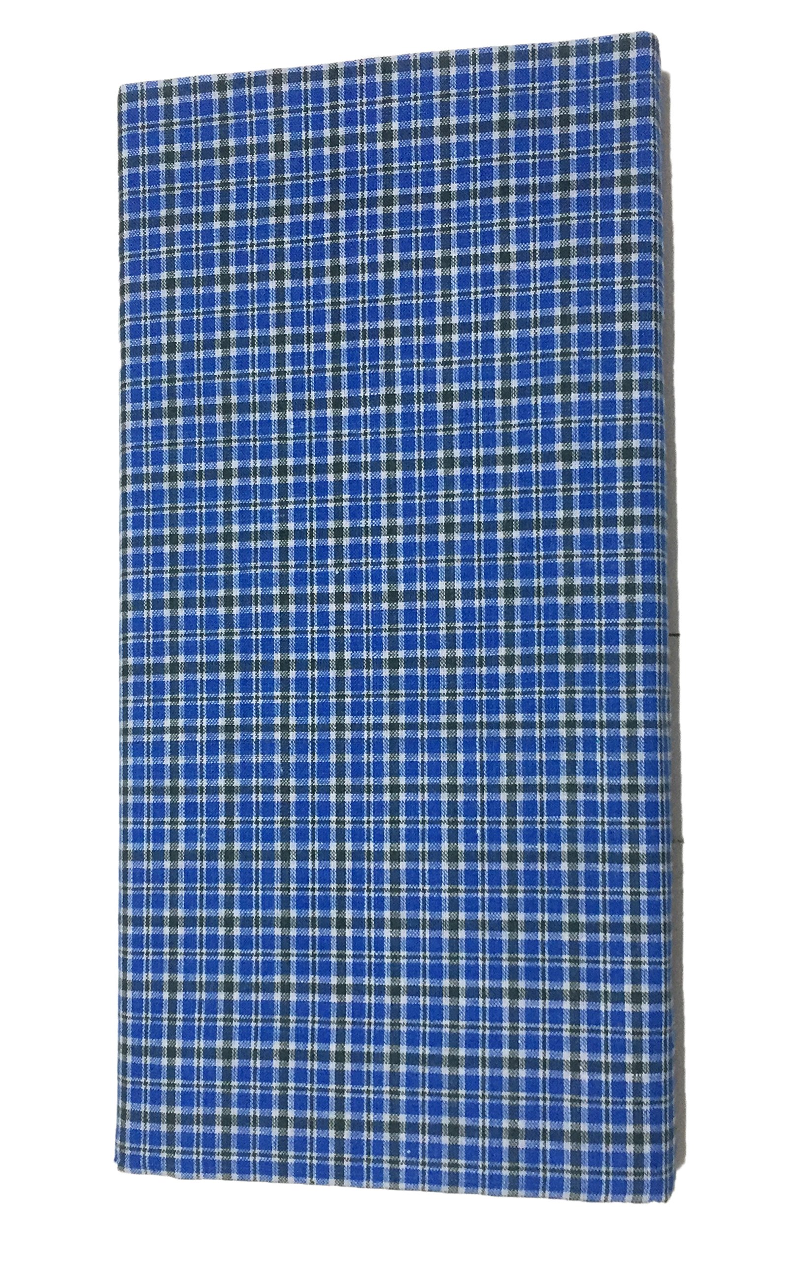 Men's 2.25 Meter Cotton Multi-Color Lungi Set (Pack of 3) - Comfortable Traditional Wrap for Casual Wear, Lounging & Summer Outfits