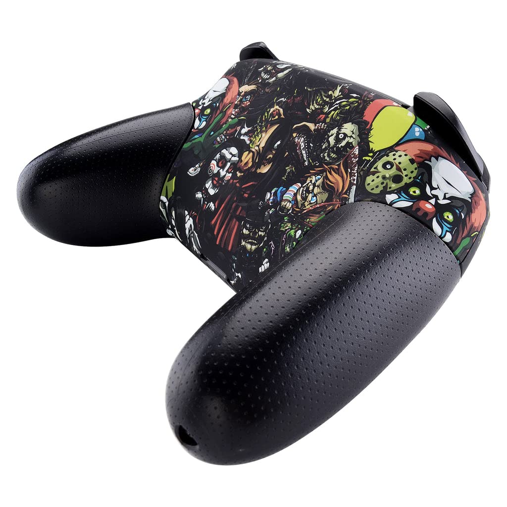 MODDEDZONE Custom Pro Controller for Nintendo Switch - Scary Party Edition | Wireless Gamepad with Motion Controls & HD Rumble | Perfect for Horror Games & Multiplayer Parties