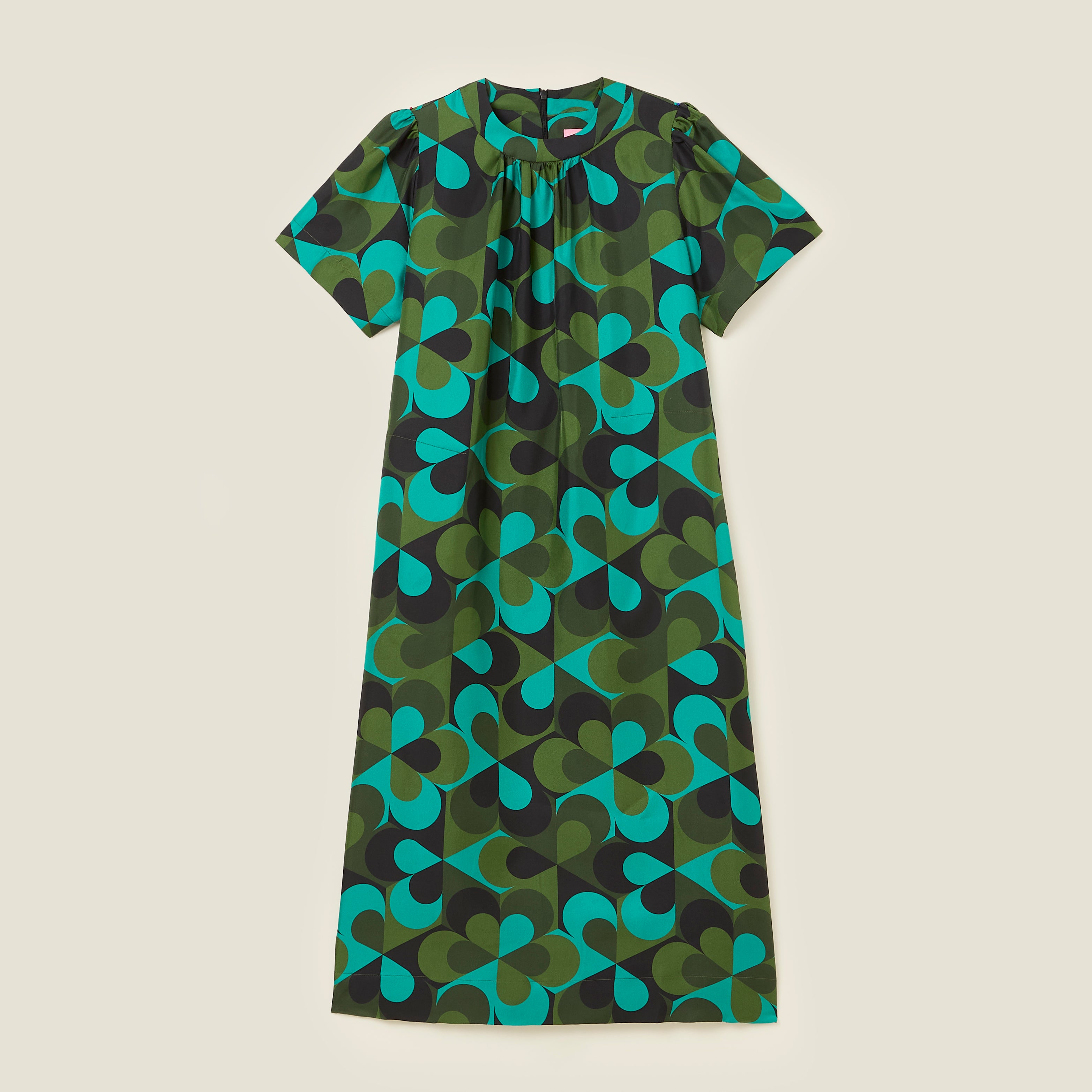 The Orla Silk Dress - Elegant Floral Print Maxi Dress for Women | Perfect for Weddings, Parties & Special Occasions