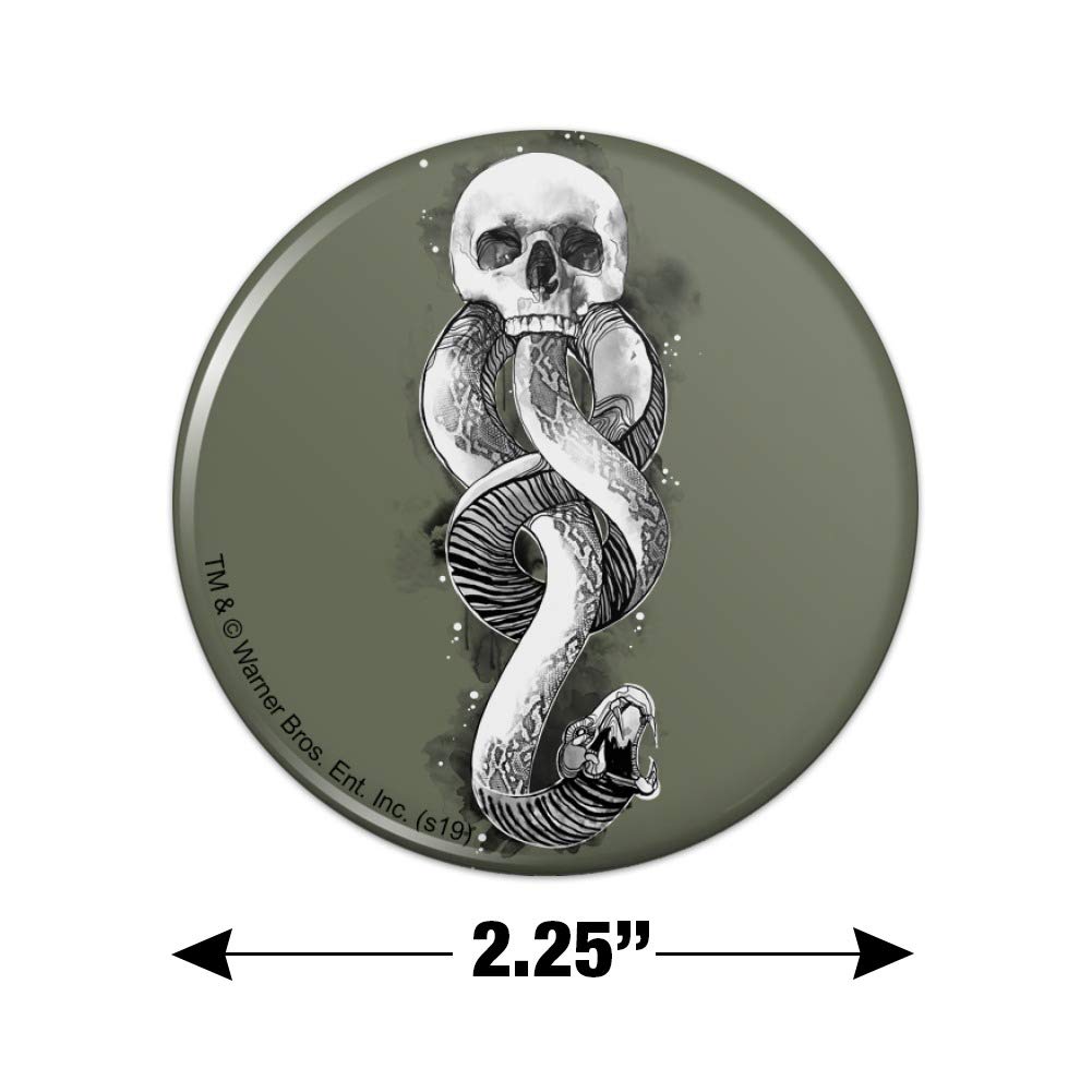 Harry Potter The Dark Mark Kitchen Fridge Magnet - Decorative Refrigerator Accessories for Fans, Home & Office Use