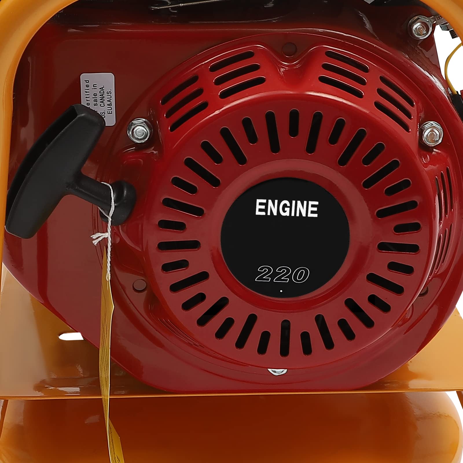 7.5HP Gasoline Powered Heavy Duty Concrete Vibrator with Base - Efficient Air Bubble Removal for Construction & DIY Projects - Perfect for Driveways, Foundations & Slabs