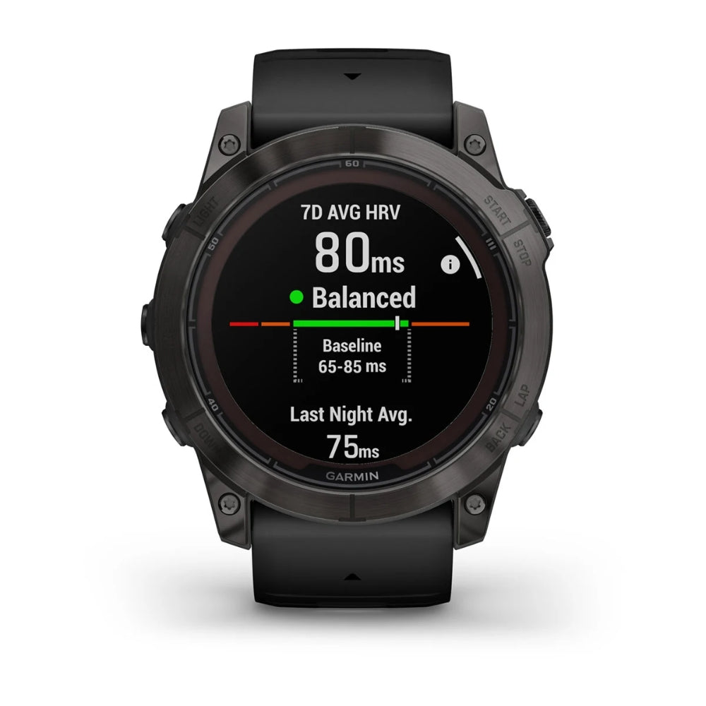 Garmin Fenix 7X Pro Solar Sapphire Smartwatch with GPS, ECG & Solar Charging - Premium Multisport GPS Watch for Running, Hiking, Swimming & Outdoor Adventures