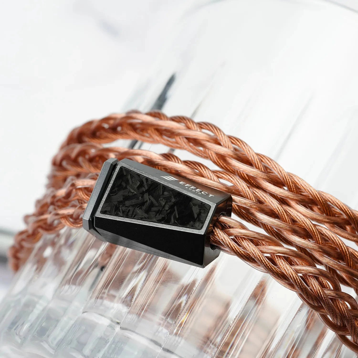 Effect Audio Signature Series ARES S 8-Wire Premium Earphone Cable with ConX Interchangeable Connector - High-Fidelity Audio Upgrade for Musicians & Audiophiles