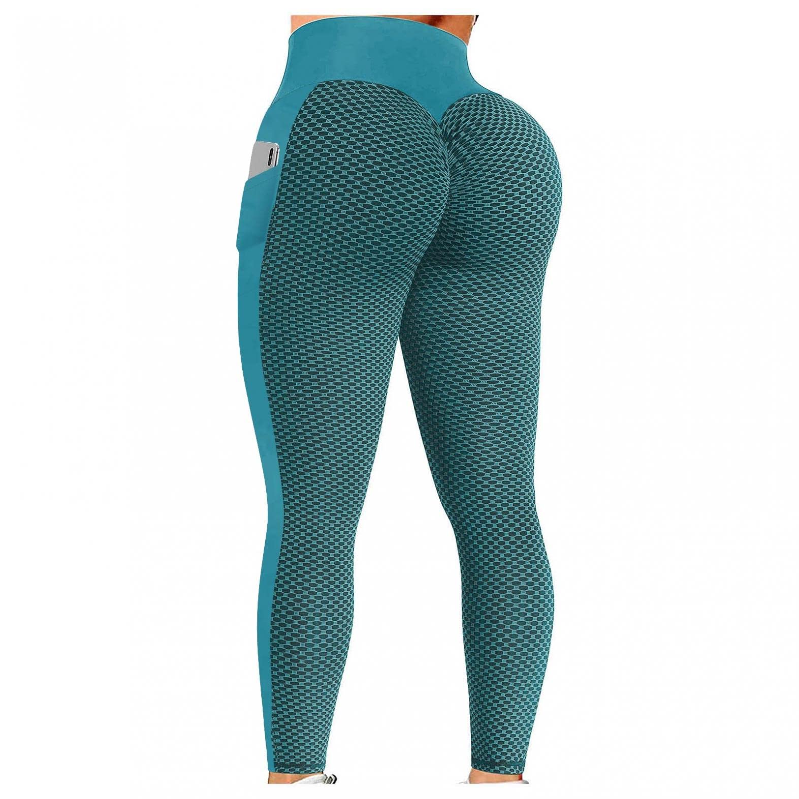 **Actbeli Women's Butt Lifting High Waisted Yoga Pants – Tummy Control Workout Leggings with Pockets for Gym, Running & Lounge Wear**