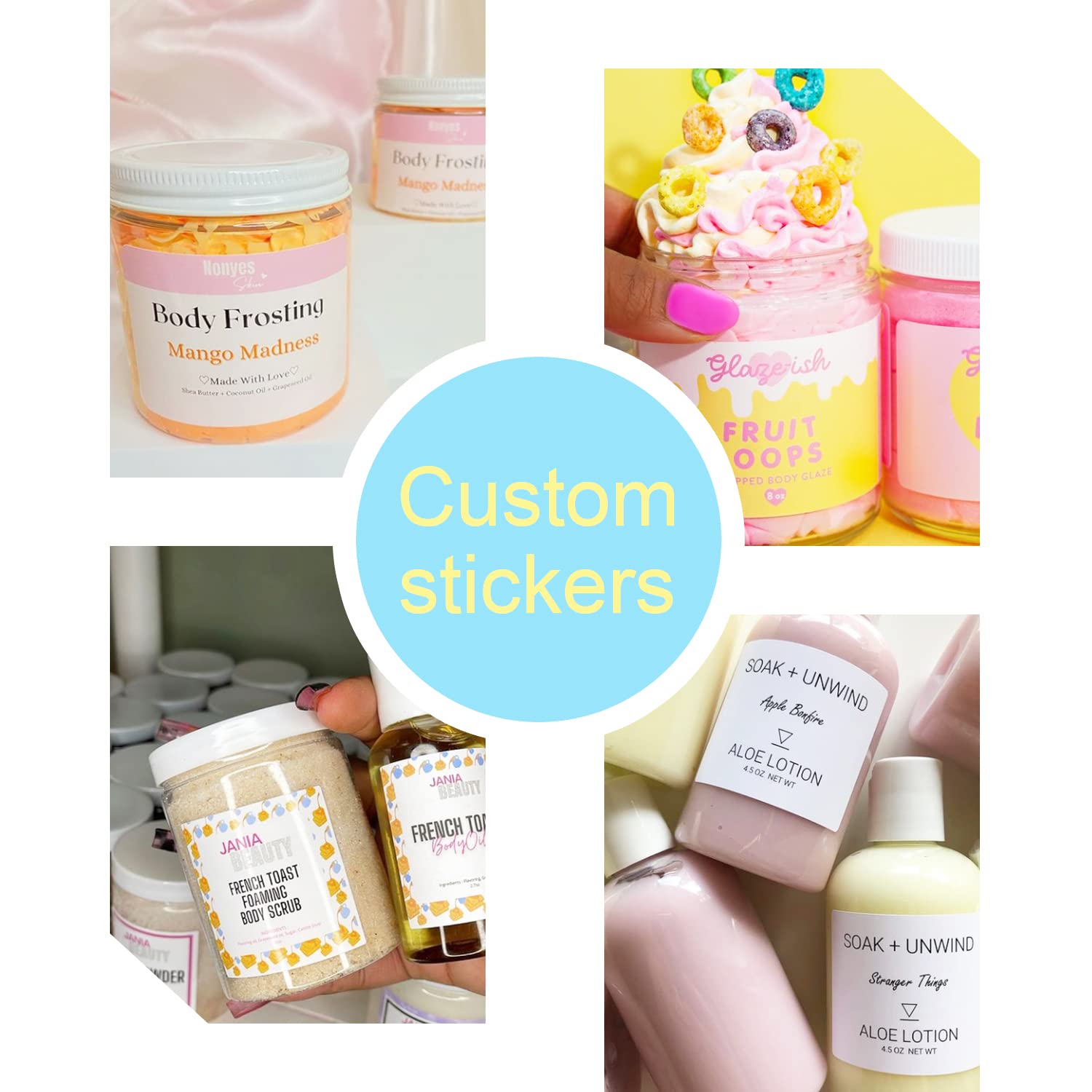 Custom Business & Event Labels - Personalized 1.5