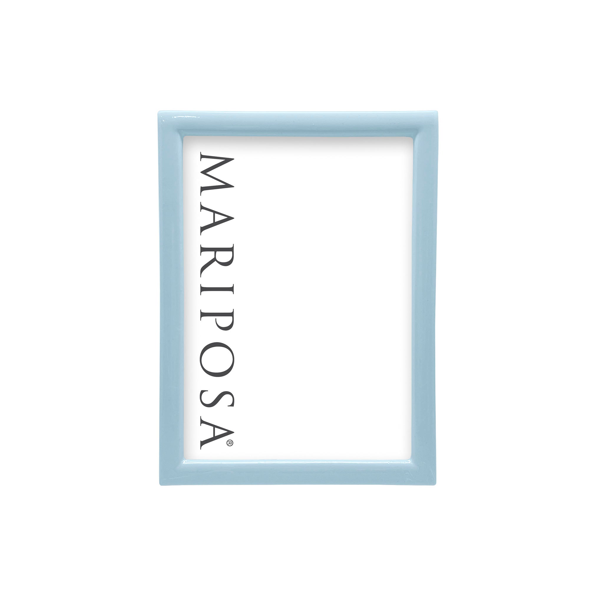 5x7 Picture Frame in Dusty Blue - Elegant Main Line Collection - Perfect for Wall Decor, Tabletop Displays & Photo Gifts