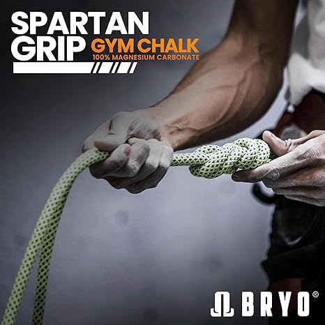Premium Spartan Grip Loose Chalk Bag Refill - 14.1oz Sports Chalk for Weightlifting, Rock Climbing & Gymnastics - Enhances Grip for Better Performance - Perfect for Gym, Outdoor Training & Competition Use