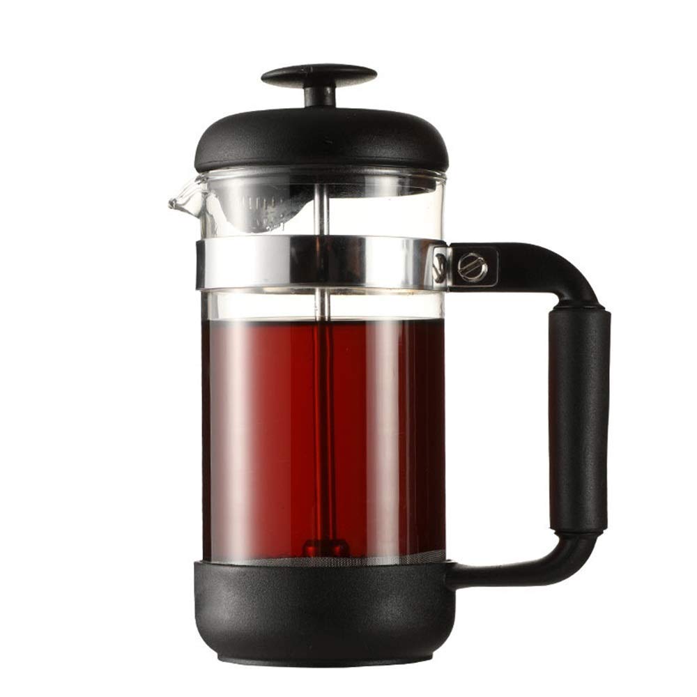 Stainless Steel French Press Coffee Maker - 350ml Black Coffee Press Pot for Home & Office | Durable Coffee & Tea Brewer with Filter | Perfect for Camping, Gifts & Daily Use