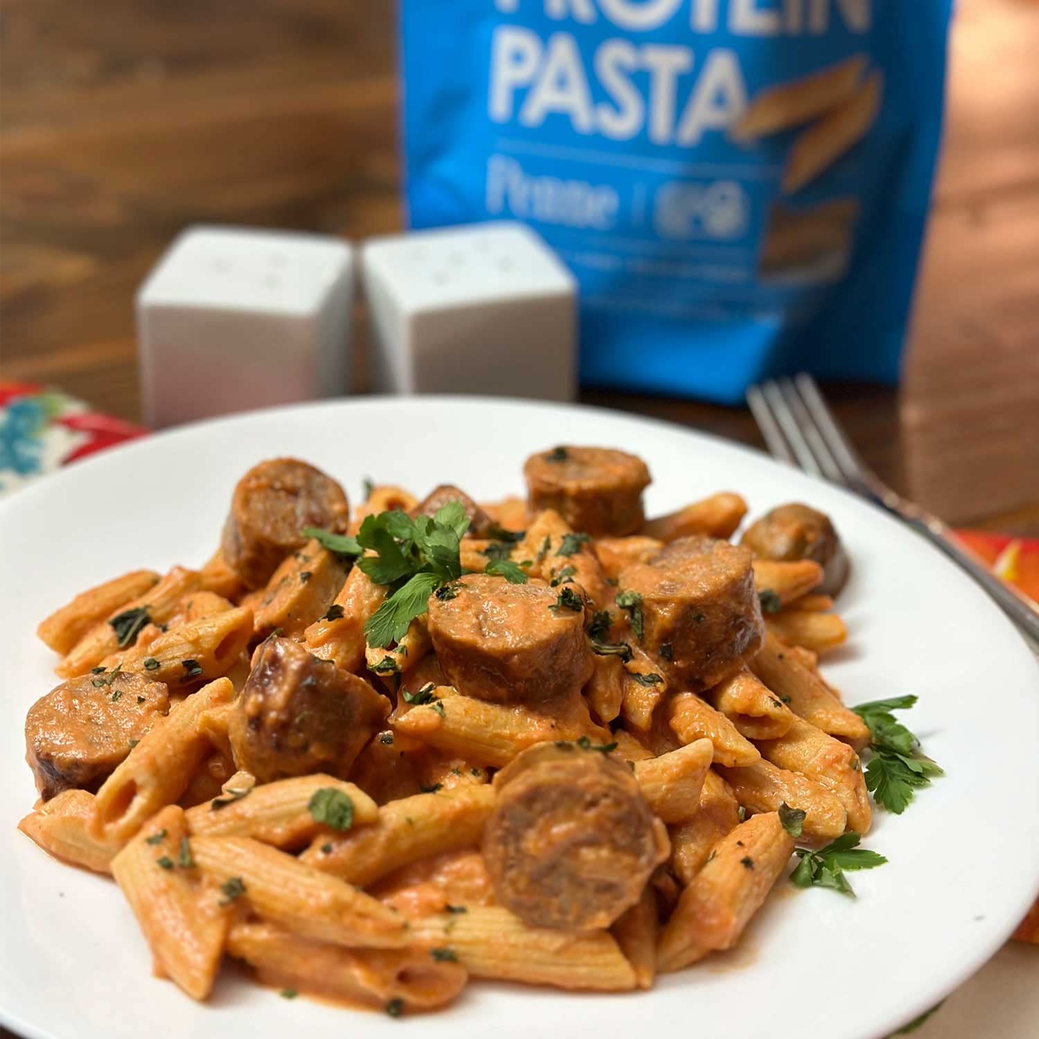 High Protein Pasta - 19g Protein, Lupin & Sunflower Flour, 4g Net Carbs, Gluten Free, Keto & Low Carb Friendly (Penne, 5 Pack) | Perfect for Keto Diet, Weight Loss & Healthy Meal Prep