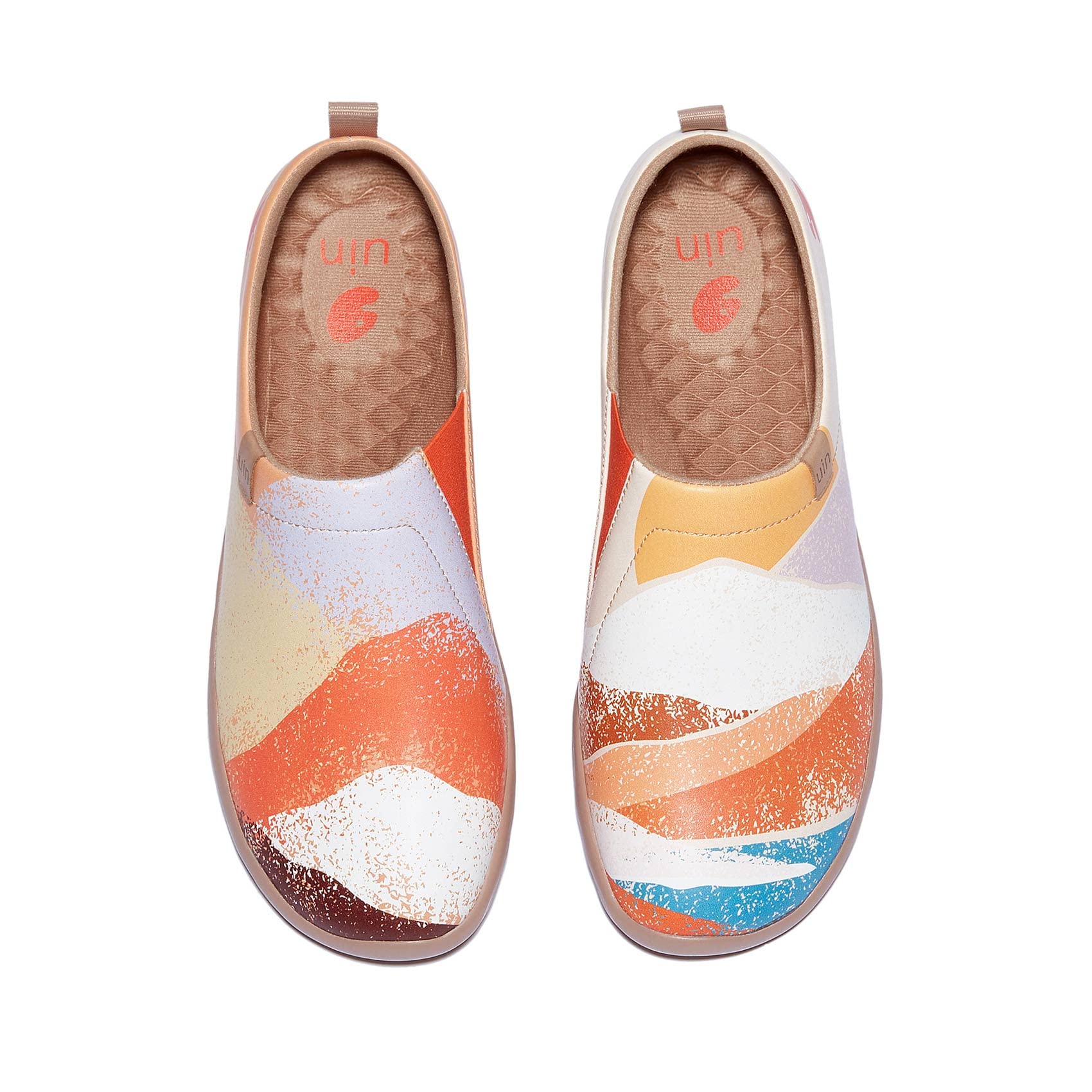 UIN Women's Slip-On Walking Shoes - Lightweight Travel Loafers with Microfiber Upper - Comfortable Casual Sneakers for Walking, Travel & Everyday Wear