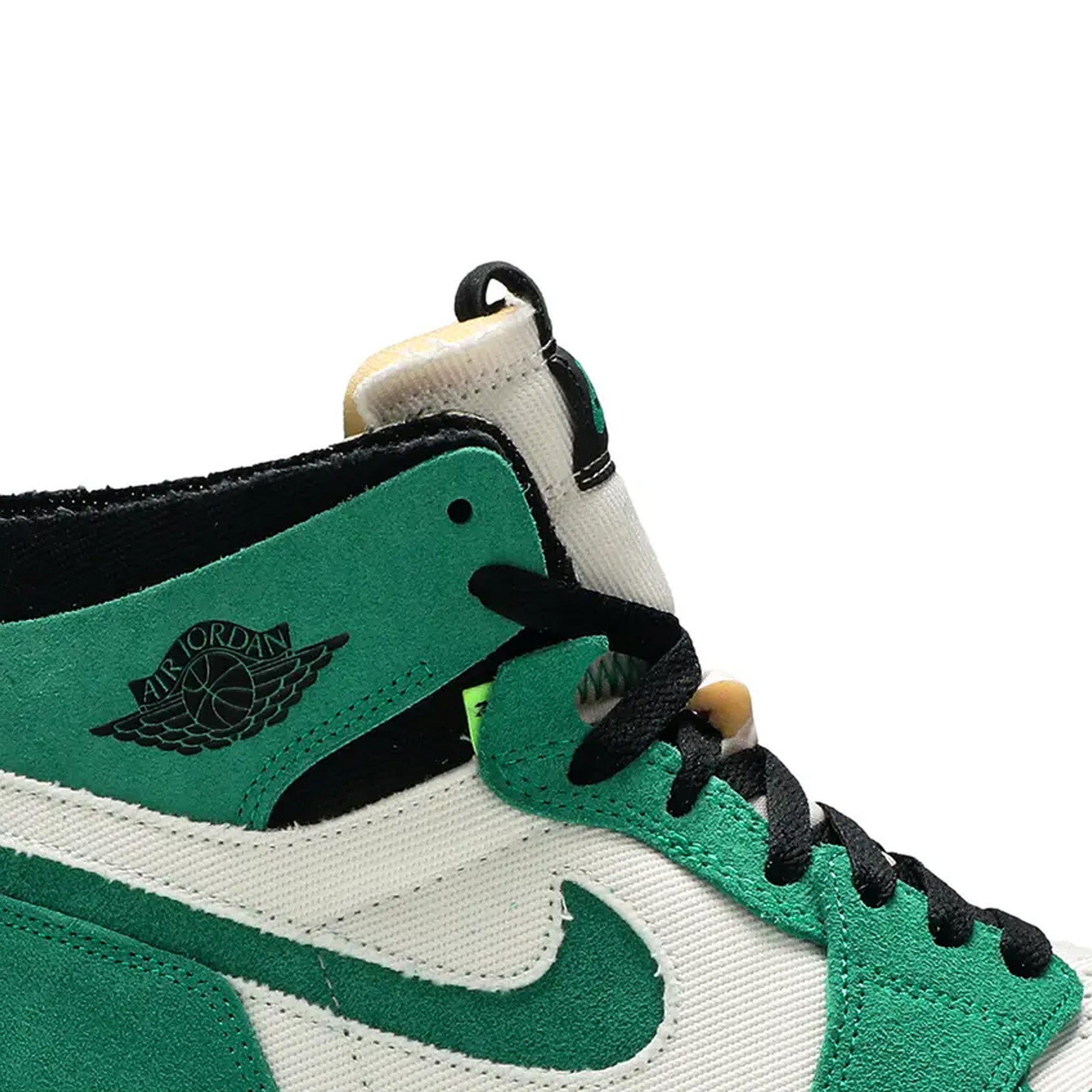 Air Jordan 1 High Zoom Air CMFT 'Stadium Green' Sneakers (2021) - Men's Basketball Shoes for Court Performance & Street Style