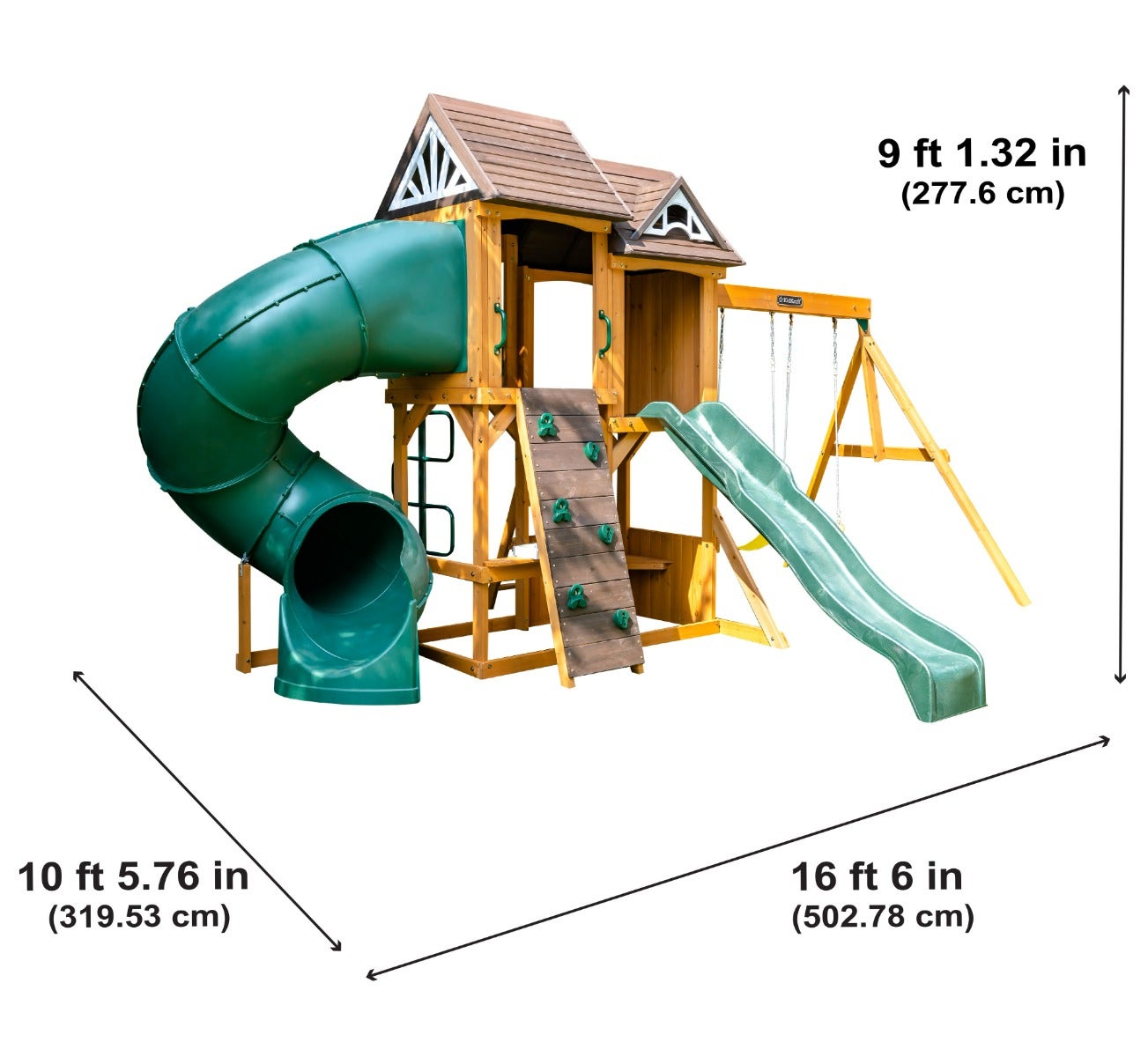 Laurel Retreat Swing Set - Easy Assembly & Installation Available | Perfect for Backyard, Garden & Outdoor Play