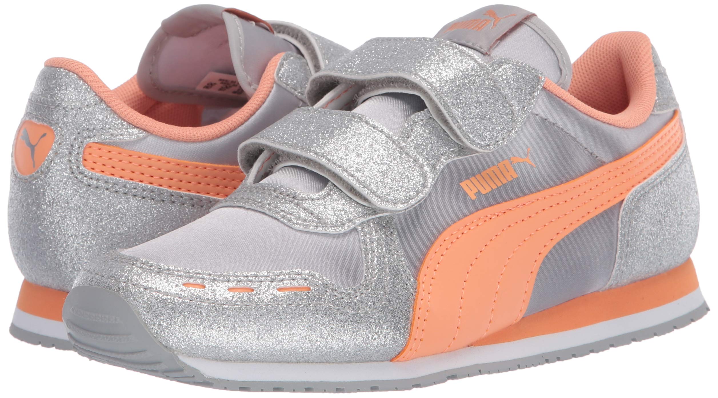 PUMA Unisex Kids' Cabana Racer Hook & Loop Sneakers - Lightweight Comfortable Athletic Shoes for Boys & Girls - Perfect for School, Playground & Casual Wear