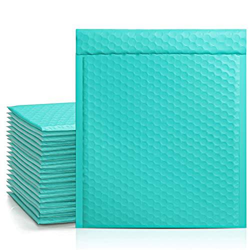 8.5x12 Inch Teal Bubble Mailer Padded Envelope - Waterproof Shipping Envelopes for Ecommerce, Jewelry, Books & Documents - Perfect for Amazon, eBay & Etsy Sellers