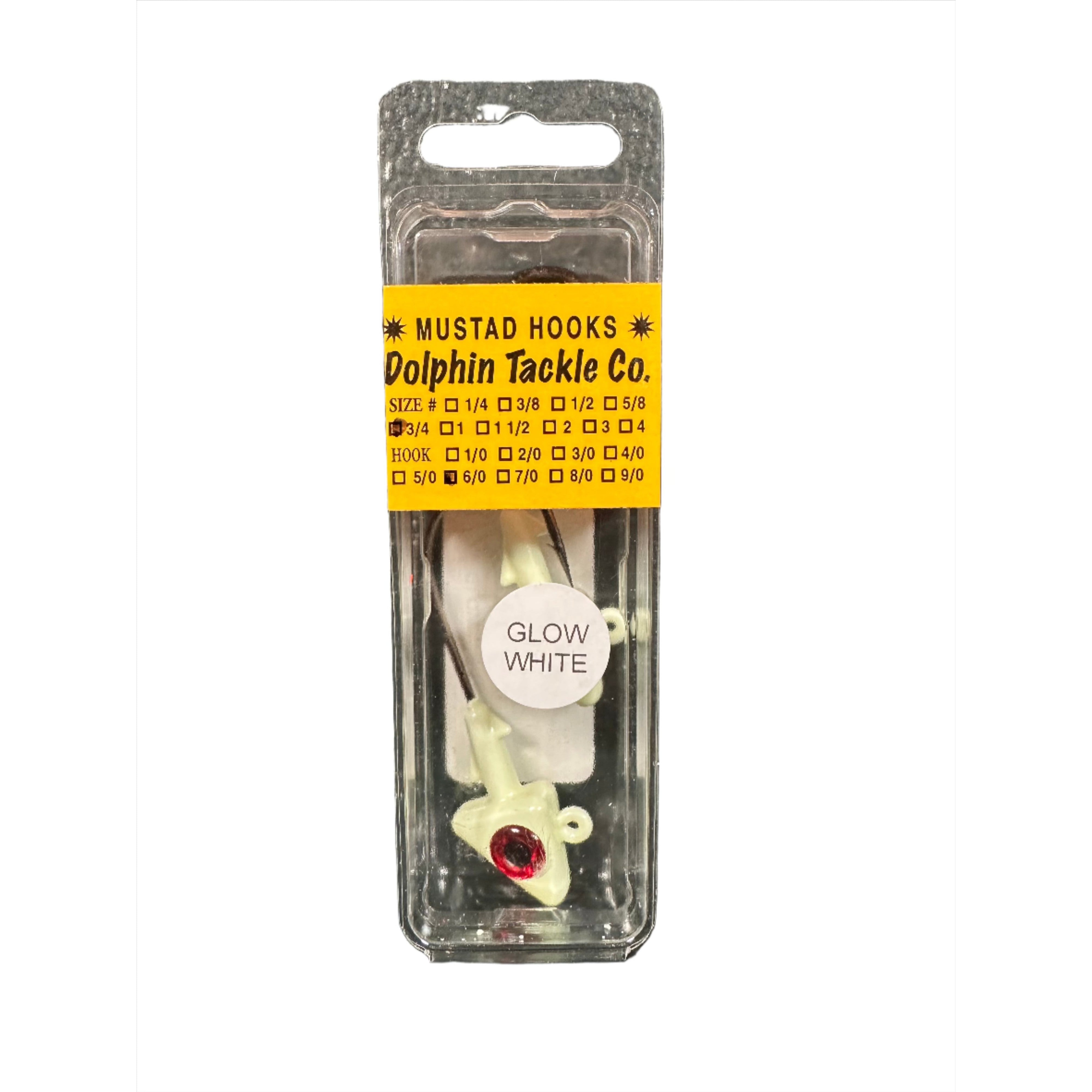 Dolphin Tackle Swimbait Head - Premium Fishing Lure for Bass, Walleye & Saltwater - Perfect for Freshwater & Saltwater Fishing