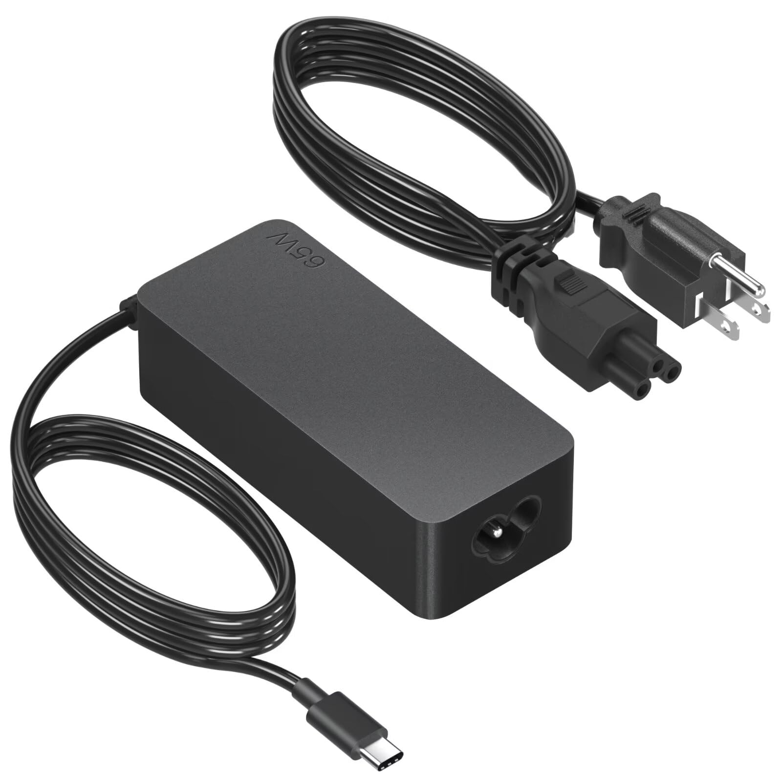 65W 45W USB C Laptop Charger for Lenovo Thinkpad Chromebook Yoga T480 T490 T580 E480 E580 ADLX65YDC2A - UL Certified Power Adapter for Home Office & Travel Use