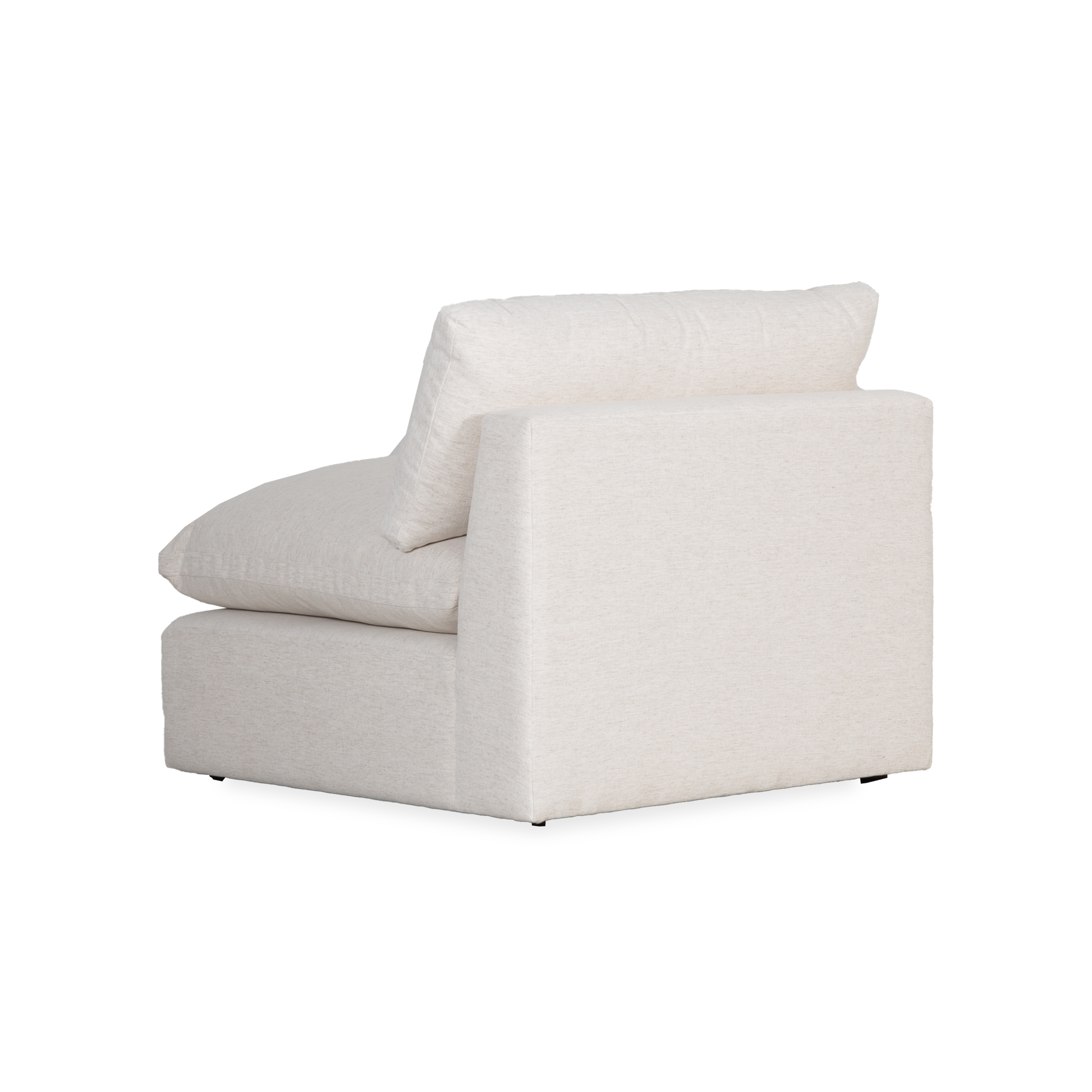 Roost Modular Sectional Sofa - Modern L-Shaped Couch with Reversible Chaise for Living Room, Home Theater & Lounge Areas - Comfortable & Stylish Furniture for Small Spaces