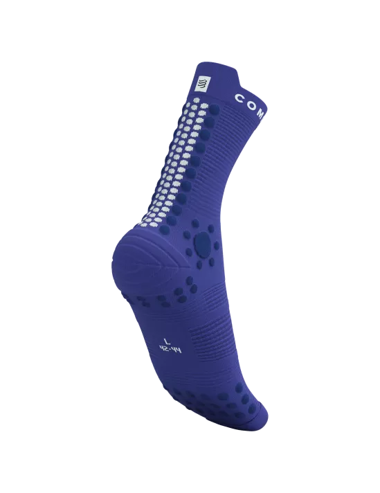 Compressport Unisex Pro Racing Socks v4.0 - Trail Running Socks for Men & Women - Dazz Blue/Blues - Performance Athletic Socks for Marathon, Hiking & Outdoor Sports