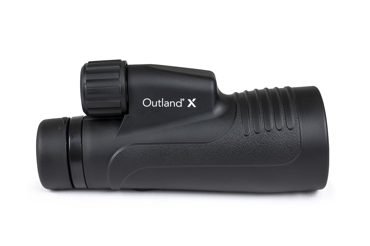 Outland X 10x50mm High Power Monocular Telescope with Smartphone Adapter - Perfect for Bird Watching, Hunting, Hiking & Outdoor Adventures
