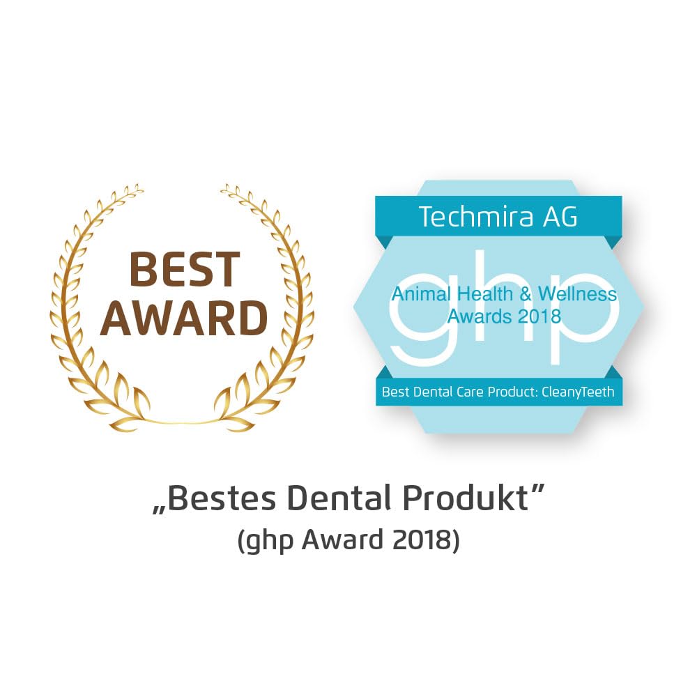 Cleany Teeth Toothbrush for Dogs Starter Kit - Gentle Dental Care for Small & Large Breeds - Perfect for Daily Oral Hygiene & Fresh Breath at Home