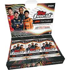 2024 Topps Finest Formula 1 Racing Cards Hobby Box - Premium Collectible Trading Cards for F1 Fans and Sports Memorabilia Collectors (Perfect for Gifts, Display, and Investment)