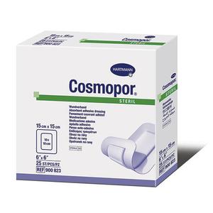 Cosmopor Adhesive Wound Dressing - Sterile Latex-Free 6x6 Inch Bandage for First Aid, Cuts & Burns | Medical Grade for Home & Emergency Use