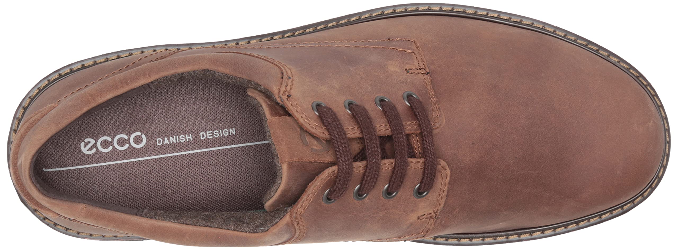 ECCO Men's Turn Plain Toe Hydromax Water-Resistant Oxford Dress Shoes - Comfortable Business Casual & Office Wear for Professionals