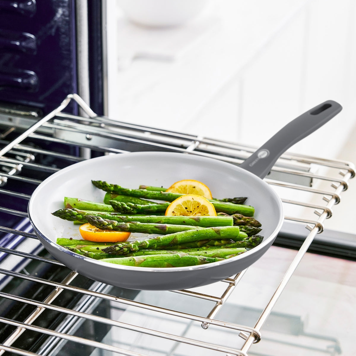 Dover Ceramic Nonstick Frypan Set - 8, 10 & 12 Inch Cookware for Healthy Cooking | Perfect for Frying, Sautéing & Stir-Frying in the Kitchen