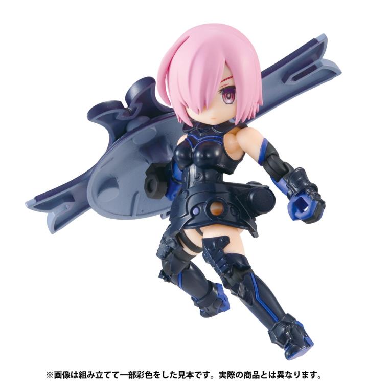 Desktop Army Fate/Grand Order No.1 Artoria Mash Jeanne Action Figure Set of 3 - Perfect for Anime Collectors, Display & Gift Giving