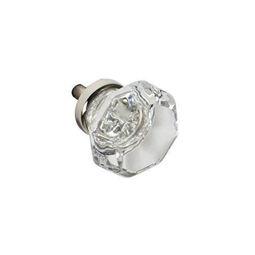 Clear with Polished Nickel Base
