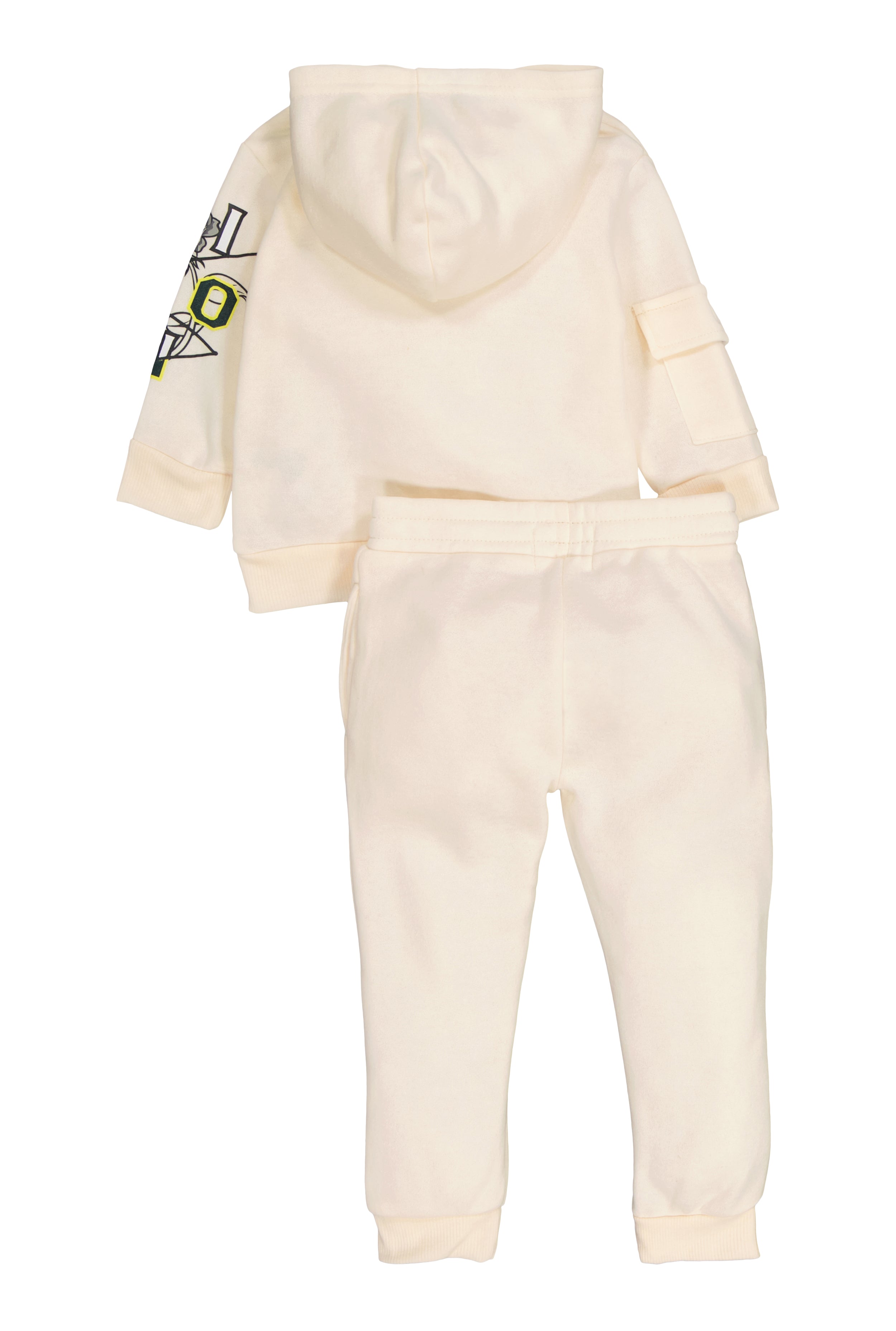 **Baby Boys 12-24 Months Graphic Hoodie & Joggers Set - Cute Sneaker Print Outfit for Toddlers - Perfect for Playdates, Daycare & Casual Wear**