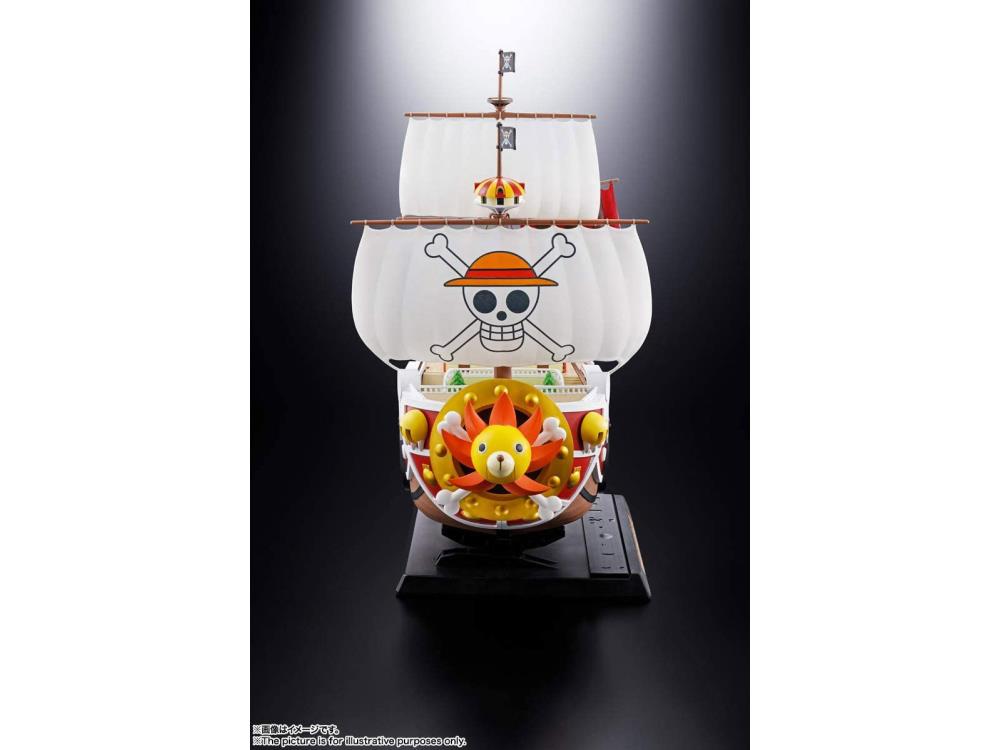 Bandai Chogokin Thousand Sunny One Piece Ship Model - Premium Collectible Anime Figure for Fans | Perfect for Display, Gifts, and Anime Collections