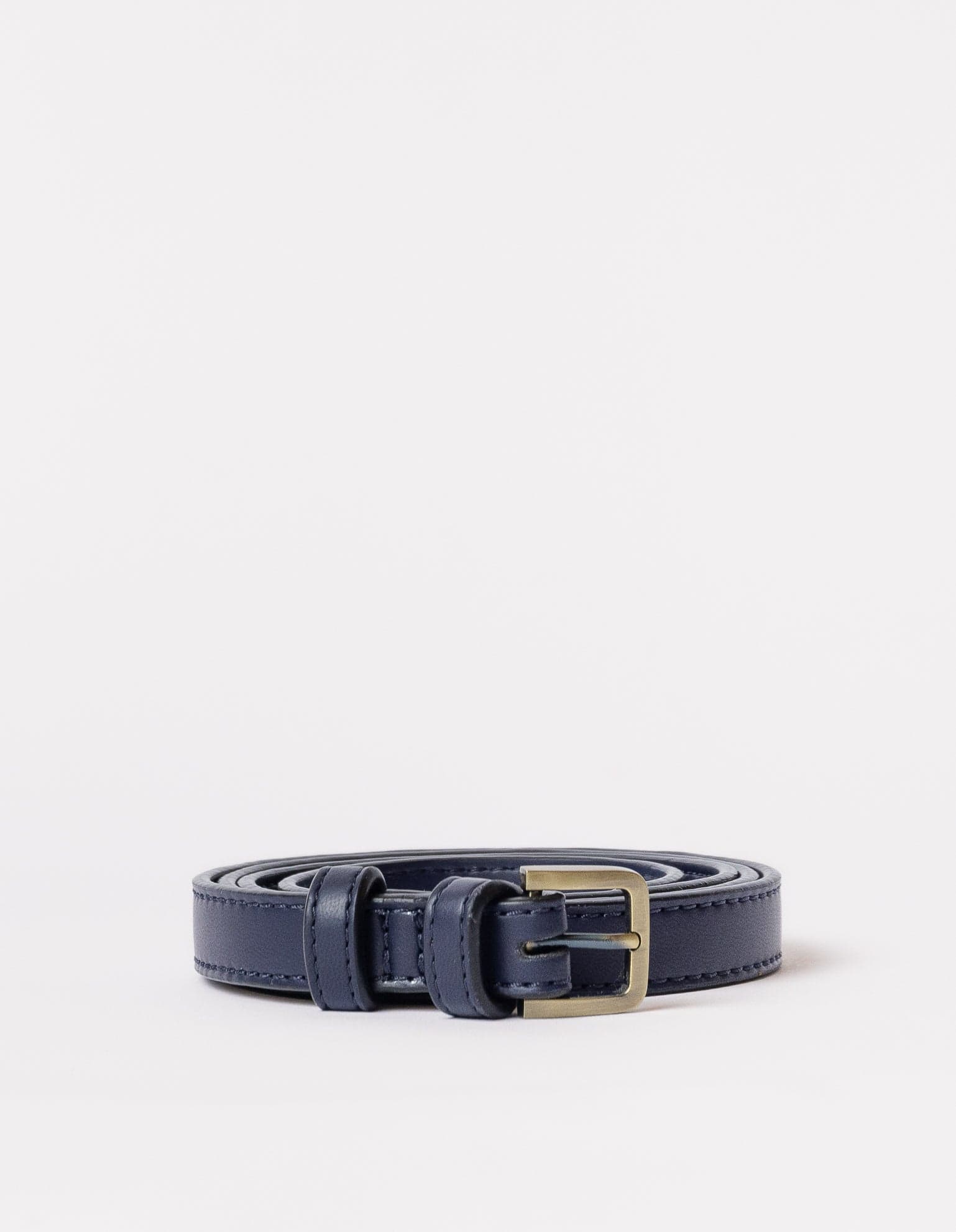 Vegan Leather Apple Belt Bag Strap in Navy - Adjustable Waist Pack for iPhone, Perfect for Running, Travel & Everyday Use
