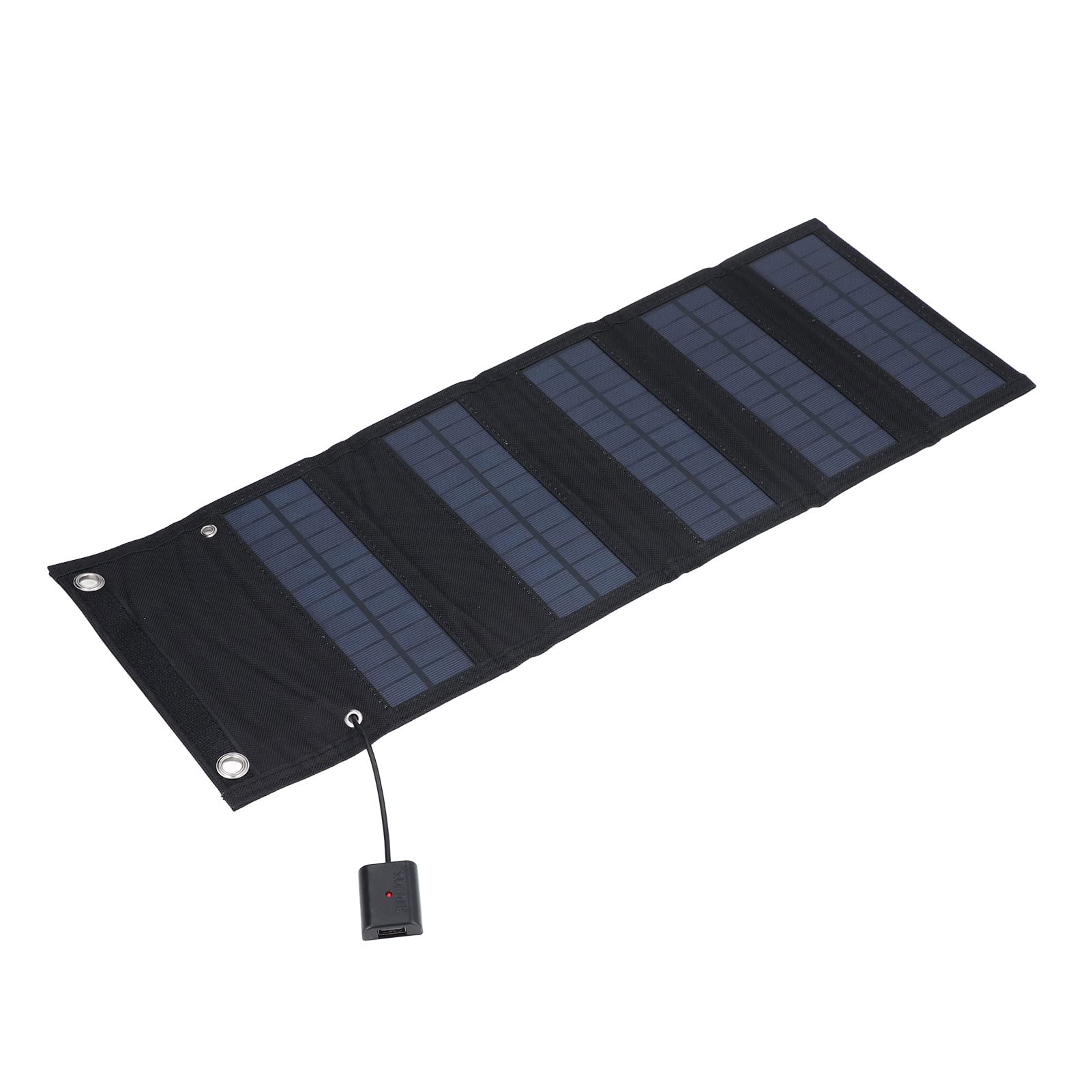 EXCLUZO 100W Foldable Monocrystalline Solar Panel Charger - Portable Solar Power Bank for Outdoor Camping, Hiking, RV, Emergency Power Supply & Off-Grid Adventures