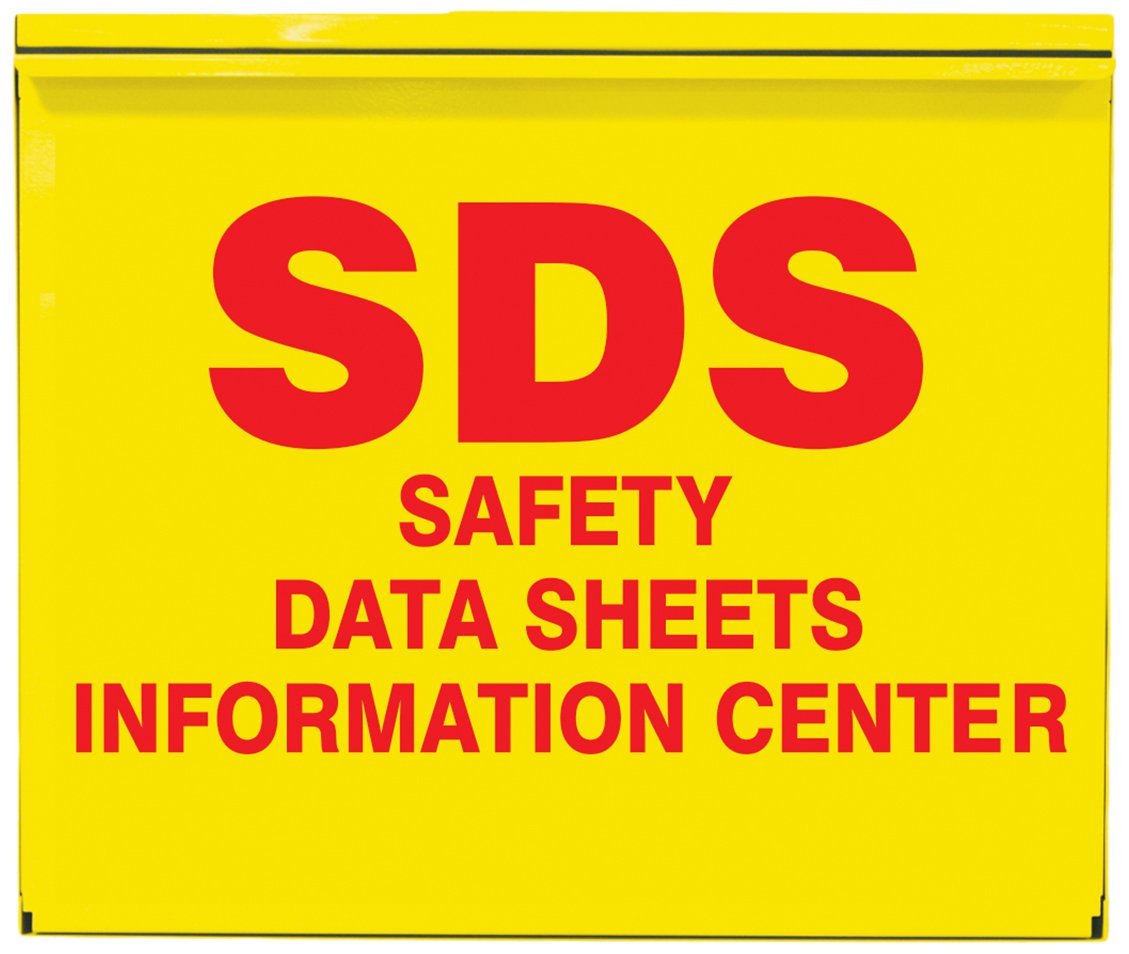 Accuform ZRS389 SDS Safety Data Sheets Storage Cabinet Kit - 22.5