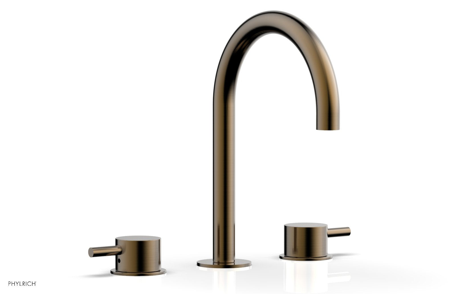 BASIC II Widespread Bathroom Faucet 230 04 - Premium Brushed Nickel Finish for Vanity Sink, Perfect for Modern Home & Hotel Bathroom Renovation