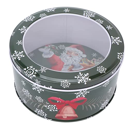 Christmas Gift Tin Box - Exquisite Pattern, Sturdy Holiday Storage