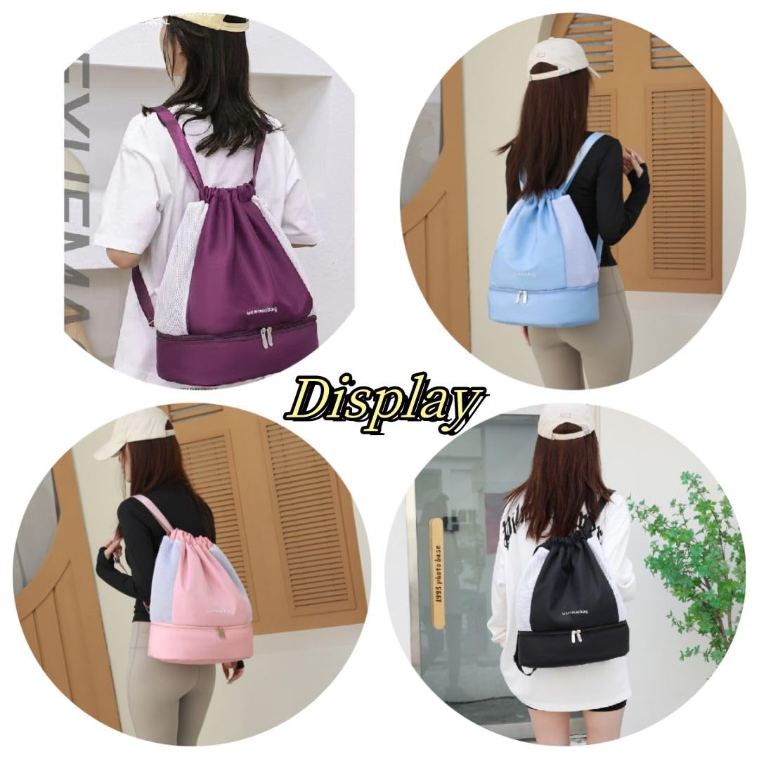 Waterproof Large Capacity Dry-Wet Separation Sports Backpack for Travel, Gym & Outdoor Activities - Perfect for Hiking, Camping & Workout Gear Storage